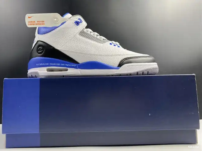 Reps TB CT8532-040 Blue White Jordan 3 Air Retro 0428